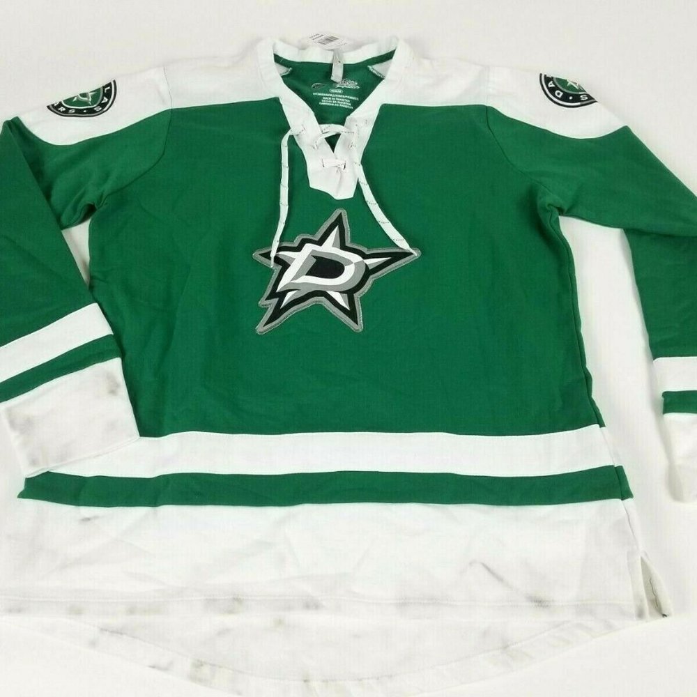 NWTD NHL Majestic Fan Fashion Woman's Med Dallas S